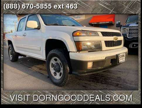 2012 Chevrolet Chevy Colorado LT 4x4 4dr Crew Cab w/1LT - cars & for sale in Keizer , OR