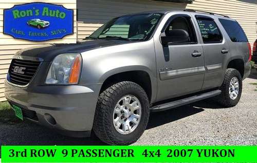 2007 GMC Yukon 3rd ROW Used Cars Vermont at Ron’s Auto Vt - cars &... for sale in W. Rutland, Vt, VT