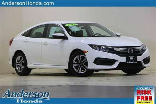 2017 Honda Civic 12670P - cars & trucks - by dealer - vehicle... for sale in Palo Alto, CA