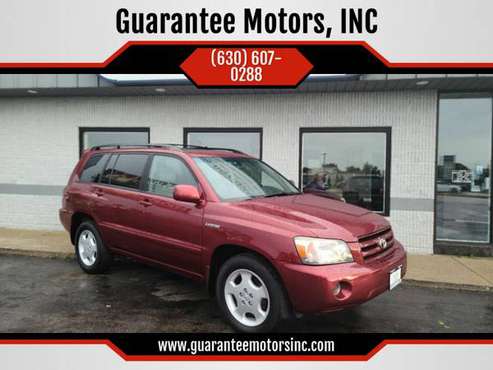 2005 Toyota Highlander Limited AWD 4dr SUV w/3rd Row - cars & trucks... for sale in Villa Park, IL