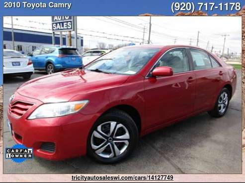 2010 TOYOTA CAMRY LE 4DR SEDAN 6A Family owned since 1971 - cars & for sale in MENASHA, WI