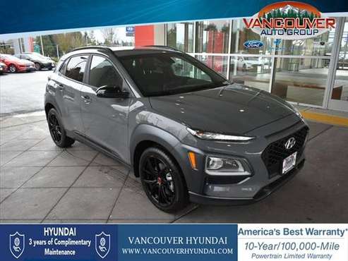 2021 Hyundai Kona NIGHT NIGHT SUV AWD All Wheel Drive - cars & for sale in Vancouver, OR