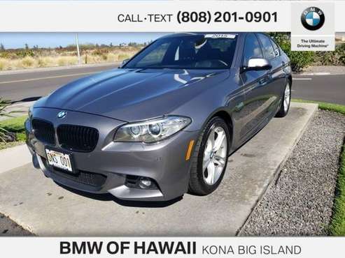 2015 BMW 528i - cars & trucks - by dealer - vehicle automotive sale for sale in Kailua-Kona, HI