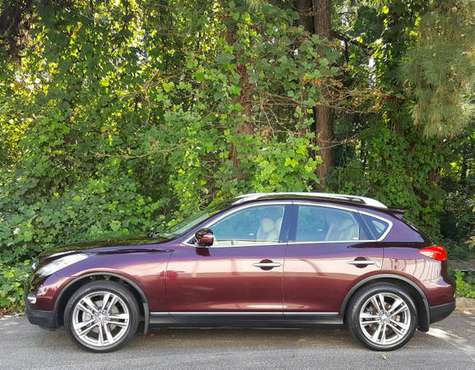 Dark Red 2011 Infiniti EX35 // 114K // AWD // Backup Camera - cars &... for sale in Raleigh, NC