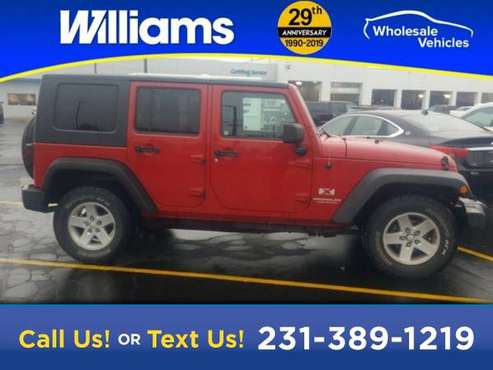 *2007* *Jeep* *Wrangler* *Unlimited X* for sale in Traverse City, MI