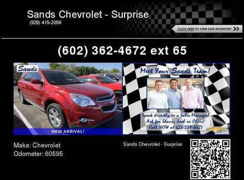 2014 Chevrolet Equinox *Save MORE!* for sale in Surprise, AZ