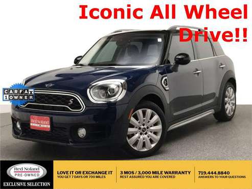 2019 MINI Cooper S Countryman ALL4 Iconic w/NAV, ROOF, TONS OF for sale in Colorado Springs, CO