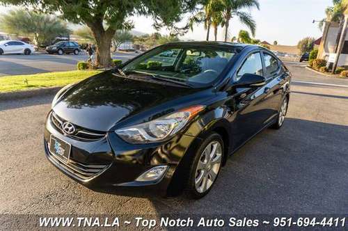 2013 Hyundai Elantra Limited - cars & trucks - by dealer - vehicle... for sale in Temecula, CA