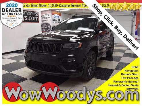 One Owner! 2019 Jeep Grand Cherokee High Altitude Black WE FINANCE!... for sale in CHILLICOTHE, IA