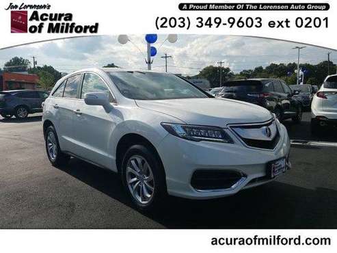 2017 Acura RDX SUV AWD (White Diamond Pearl) for sale in Milford, CT