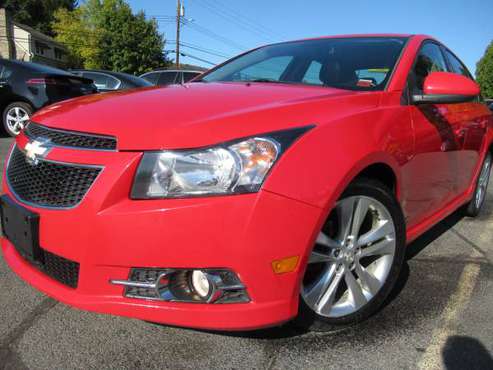 2014 CHEVROLET CRUZE LTZ LOADED LEATHER-SUNROOF-BACK UP CAM BEAUTY for sale in Johnson City, NY