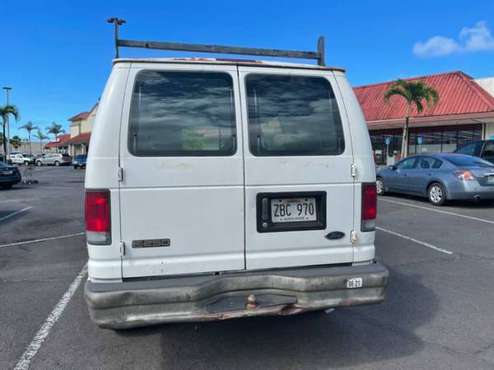 2002Ford E2 50 cargo van for sale in Hilo, HI