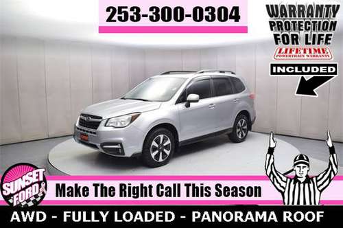 LOADED 2018 Subaru Forester 2.5i Limited AWD SUV CROSSOVER 4WD for sale in Sumner, WA