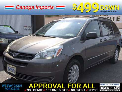 2005 Toyota Sienna CE - cars & trucks - by dealer - vehicle... for sale in Canoga Park, CA