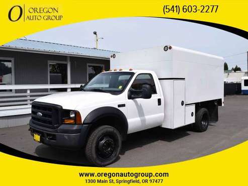 2007 Ford F550 Chipper Dump Truck 4x4 4WD DIESEL LOW for sale in Springfield, OR