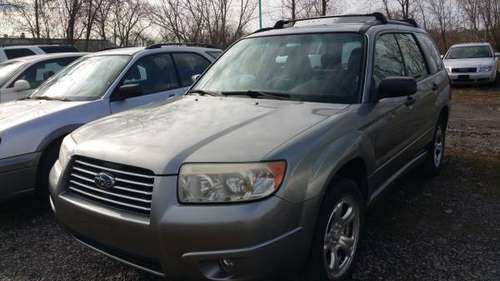 07 subaruforester - cars & trucks - by owner - vehicle automotive sale for sale in Syracuse, NY