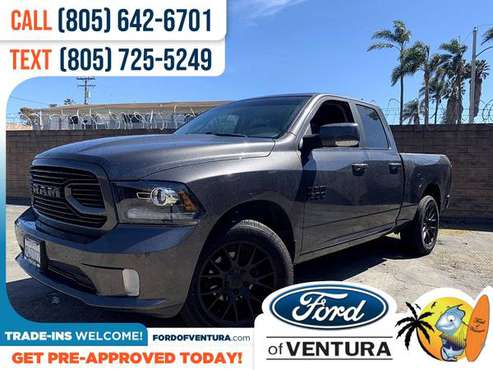 587/mo - 2018 Ram 1500 Sport - - by dealer - vehicle for sale in Ventura, CA