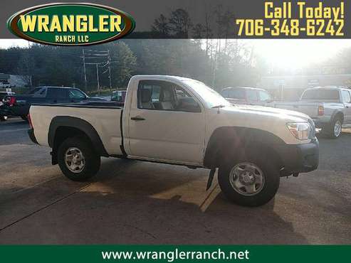 2012 Toyota Tacoma Regular Cab 4WD - - by dealer for sale in Cleveland, GA