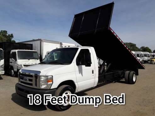 2011 FORD E450 SUPER DUTY 18 FEET DUMP BED - - by for sale in San Jose, OR
