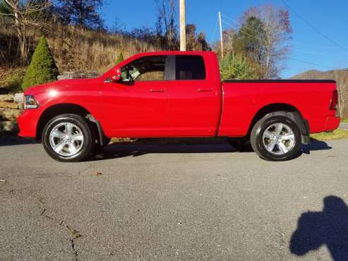 2014 RAM 1500 QUAD CAB SPORT 4X4 - cars & trucks - by owner -... for sale in Canton, NC