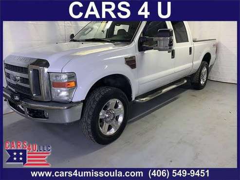 2008 Ford F-350 SD XLT Crew Cab Short Bed 4WD for sale in Missoula, MT