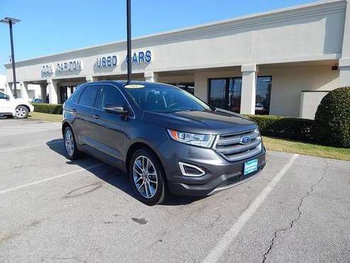 2017 Ford Edge Titanium - cars & trucks - by dealer - vehicle... for sale in Tulsa, OK