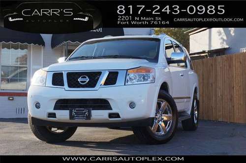 2012 Nissan Armada 4X4 Platinum V8 CLEAN HISTORY REPORT! LOADED! -... for sale in Fort Worth, TX
