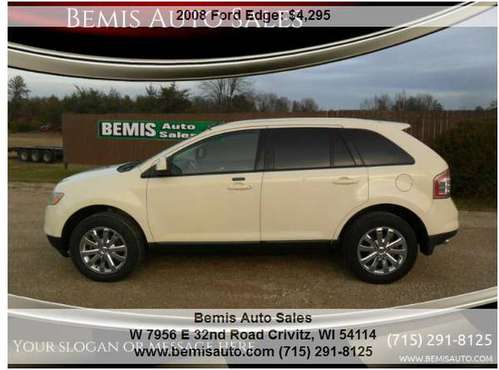 2008 FORD EDGE SEL - cars & trucks - by dealer - vehicle automotive... for sale in Crivitz, MI