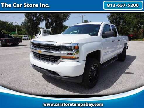 2016 Chevrolet Silverado 1500 Work Truck Double Cab 4WD - cars &... for sale in Seffner, FL