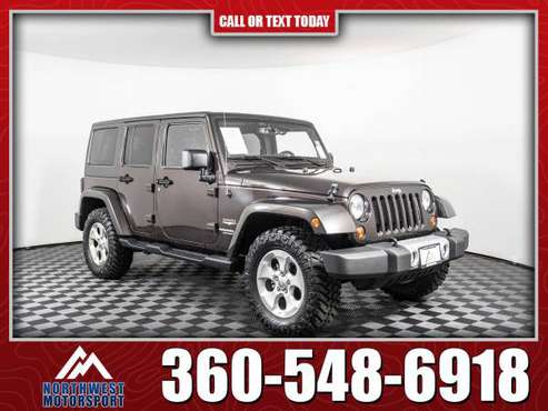 2013 Jeep Wrangler Unlimited Sahara 4x4 - - by for sale in Marysville, WA