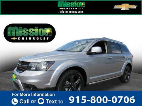 2019 Dodge Journey Crossroad hatchback Silver for sale in El Paso, TX