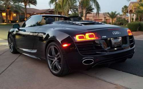 Audi R8 V10 "Phantom Black" Spyder Warranty! - cars & trucks - by... for sale in Phoenix, AZ