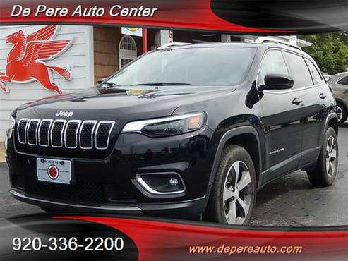 2019 Jeep Cherokee Limited * V6 * 4WD * Heated Leather * Remote Start for sale in De Pere, WI