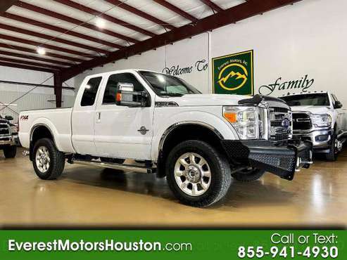 2016 Ford F-250 F250 F 250 SD LARIAT EXT CAB SWB 4X4 DIESEL EZ FIN for sale in Houston, TX