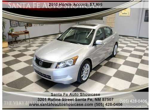 ★2010 Honda Accord EX L 4dr Sedan 5A 159982 Miles★ - cars & trucks -... for sale in Santa Fe, NM