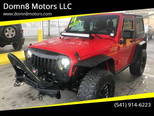 ***2014 Jeep Wrangler Sport 2Dr X**Low Miles**6 speed**NICE!!**** -... for sale in Springfield, OR