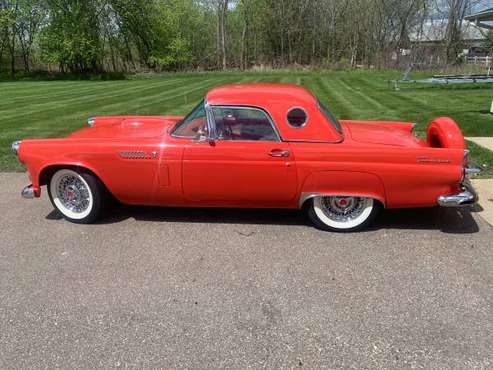 Beautiful 1956 Ford Thunderbird, convertible, from California - cars for sale in Flint, MI