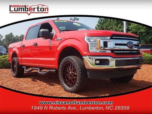 2019 Ford F150 F150 F 150 F-150 truck XLT - Race Red for sale in Lumberton, NC