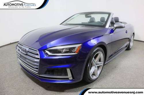 2018 Audi S5 Cabriolet, Navarra Blue Metallic/Black Roof - cars &... for sale in Wall, NJ