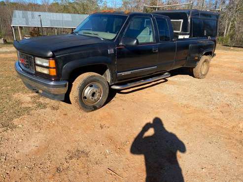 1998 GMC 4x4 3500 dually - cars & trucks - by owner - vehicle... for sale in Palmetto, GA