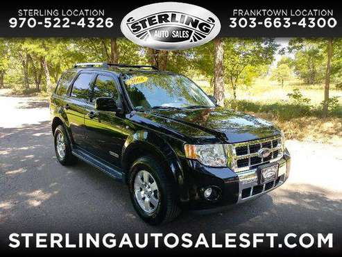 2008 Ford Escape Limited 4WD - CALL/TEXT TODAY! for sale in Sterling, CO