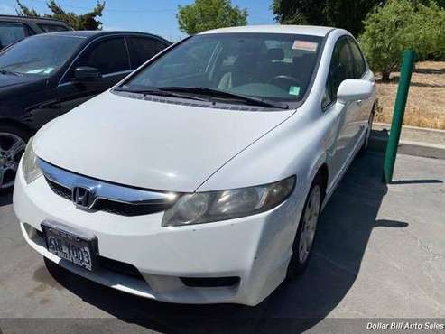 2010 Honda Civic LX LX 4dr Sedan 5A - IF THE BANK SAYS NO WE SAY for sale in Visalia, CA