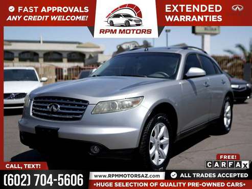 2004 Infiniti FX35 FX 35 FX-35 Touring Pkg RWD FOR ONLY 142/mo! for sale in Phoenix, AZ