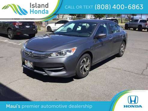 2017 Honda Accord LX CVT - - by dealer - vehicle for sale in Kahului, HI