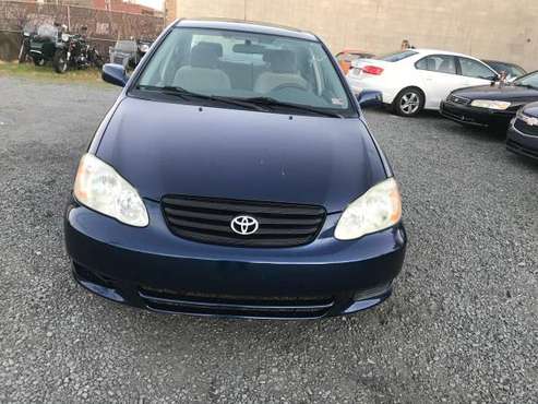 2003 TOYOTA COROLLA LE 81K - cars & trucks - by dealer - vehicle... for sale in Alexandria, District Of Columbia
