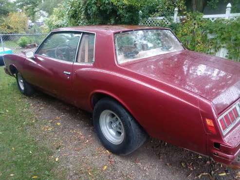 78 Monte Carlo - cars & trucks - by owner - vehicle automotive sale for sale in Mount Pleasant, MI