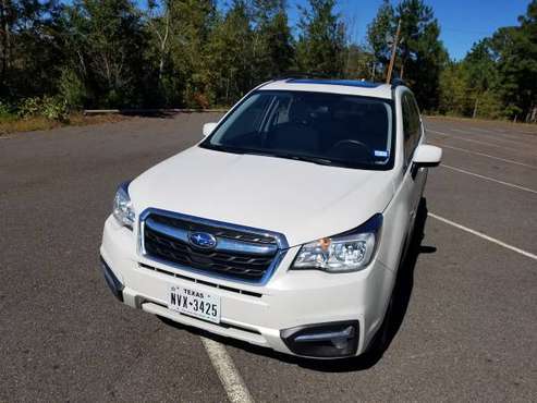 2017 SUBARU FORESTER LIMITED only 35K- AWD (2.5L 4cyl CVT) - cars &... for sale in Harleton, TX