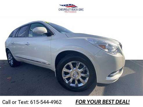 2014 Buick Enclave Leather suv White - cars & trucks - by dealer -... for sale in Murfreesboro, TN