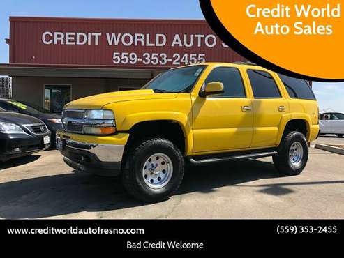 2005 Chevrolet Tahoe LT CREDIT WORLD AUTO SALES*EVERYONE'S APPROVED!!* for sale in Fresno, CA