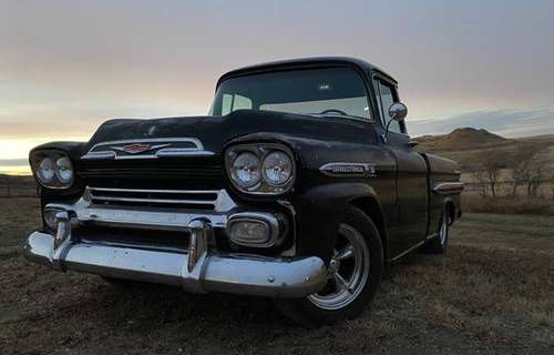 1959 Chevrolet Apache Fleetside Very Rare!! - cars & trucks - by... for sale in Watford City, ND